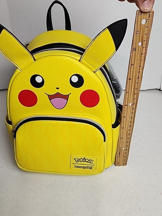 Loungefly Pokemon Faux Leather Pikachu Full Art Cosplay Mini Backpack